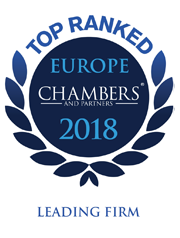 Chambers Europe - Leading firm 2018