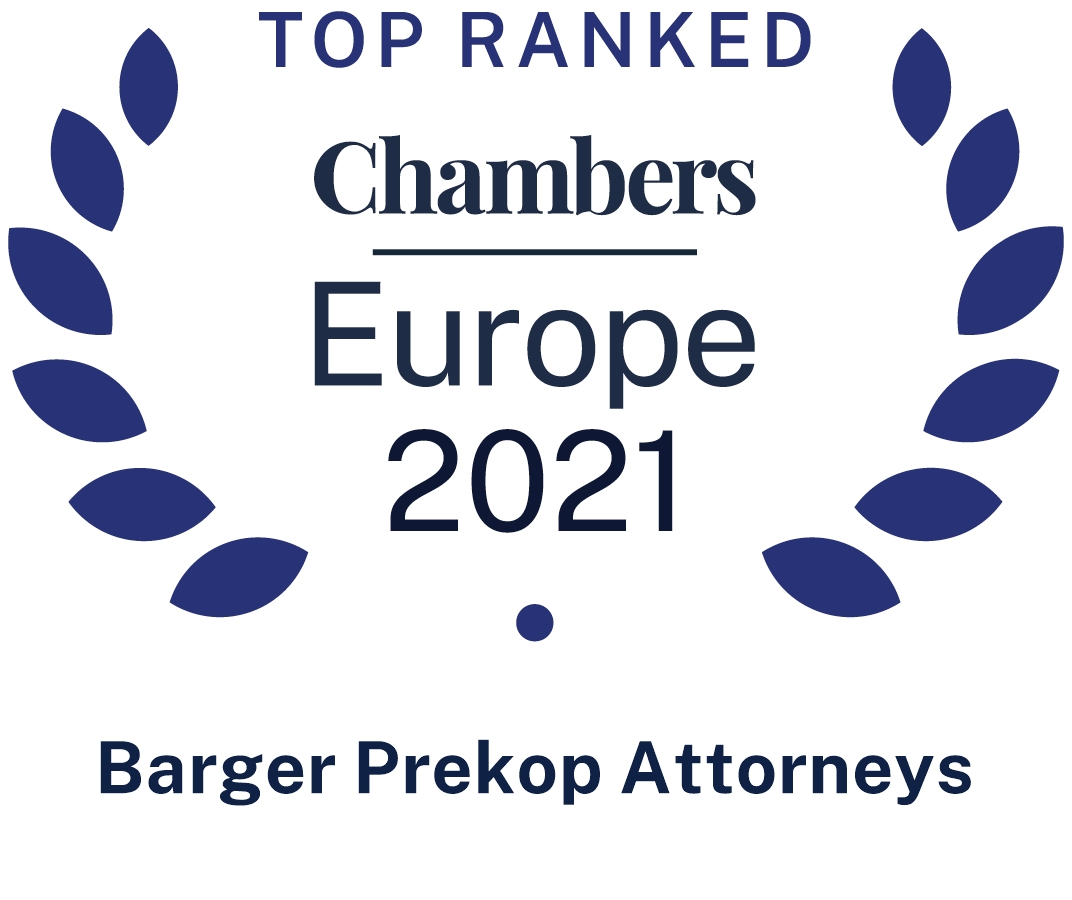 Chambers Europe - Leading firm 2021